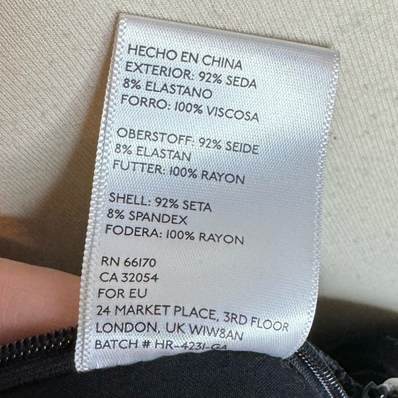 ANTHROPOLOGIE HARLYN Velvet Black Tuxedo Jumpsuit size S - Picture 12 of 13